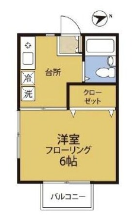 エステート長津田Iの物件間取画像